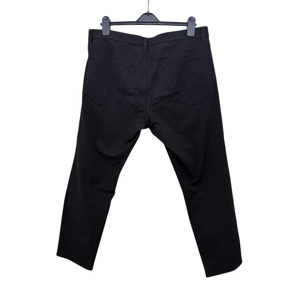 Theory Mens Black Raffi Neoteric Twill Pants Size 36 - Picture 9 of 12